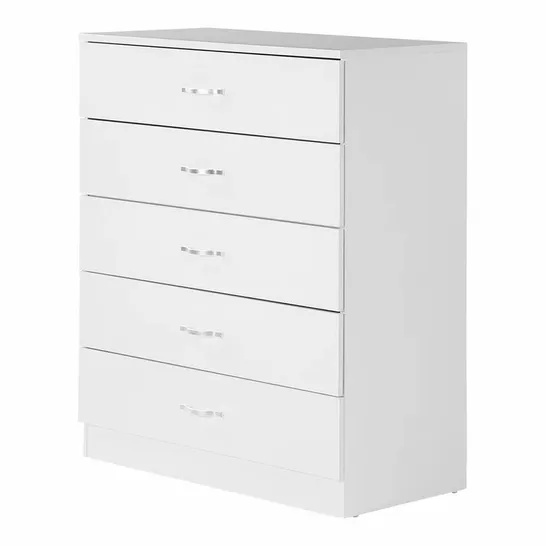 MAYBERY 5-DRAWER 75CM CHEST OF DRAWERS