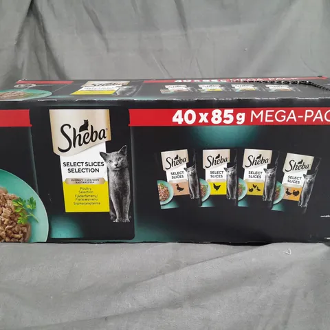 SHEEBA 40X85G MEGA PACK OF CAT FOOD