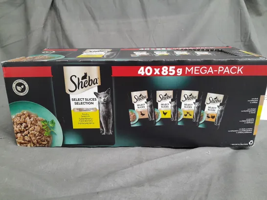 SHEEBA 40X85G MEGA PACK OF CAT FOOD