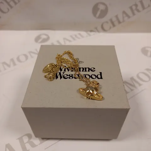 VIVIENNE WESTWOOD GOLD PENDANT NECKLACE 