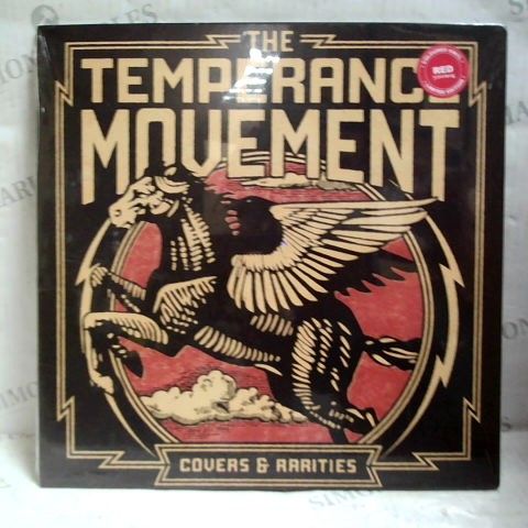 SEALED THE TEMPERANCE MOVEMENT COVERS & RARITIES LIMITED EDITION RED VINYL
