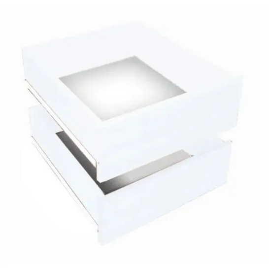 BOXED HAEUN DRAWER WHITE