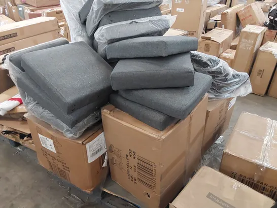 PALLET OF ASSORTED FURNITURE PARTS AND ASSORTED ITEMS