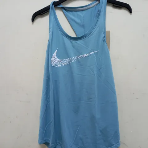 NIKE WOMENS LOGO TANK IN SKY BLUE - MEDIUM