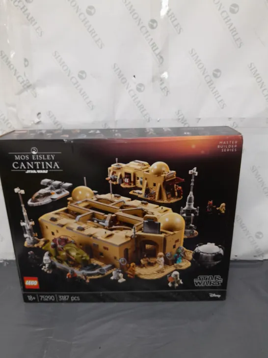 BOXED LEGO STAR WARS MOS EISLEY CANTINA 75290