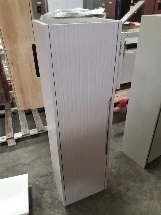 BRAND NEW FUTURBANO SOHO 300 TALL WALL CABINET MATT LIGHT GREY - 1200×350×270MM