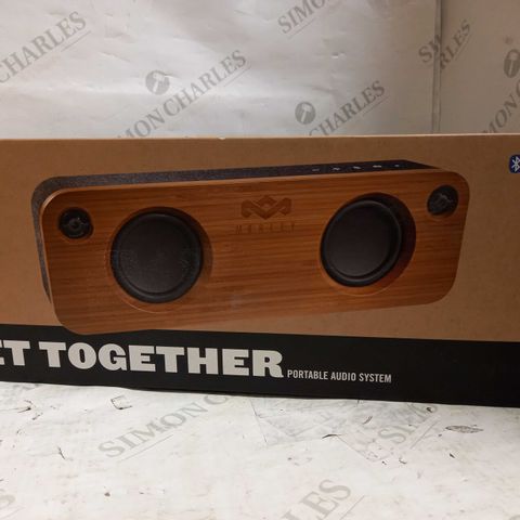 MARLEY GET TOGETHER PORTABLE BLUETOOTH AUDIO SYSTEM