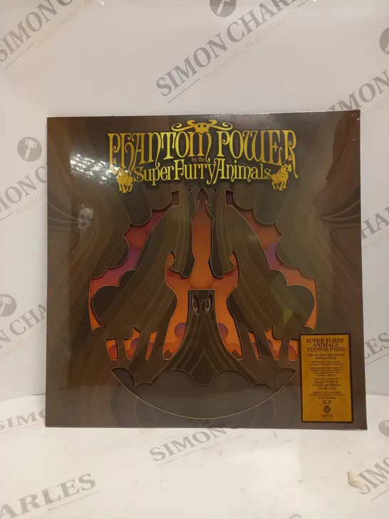 SUPER FURRY ANIMALS - SEALED PHANTOM POWER HEAVYWEIGHT BLACK VINYL 