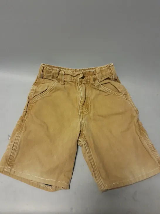 CARHARTT BEIGE SHORTS - SIZE UNSPECIFIED 