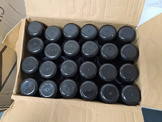APPROXIMATELY 24 AUTO EXTREME SPRAY PAINT IN BLACK GLOSS 250ML 