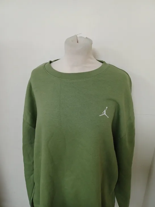 AIR JORDAN CASUAL KHAKI SWEATSHIRT SIZE XL