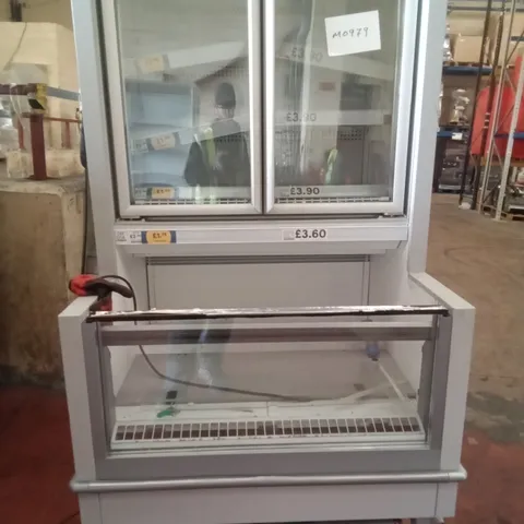 COMMERCIAL SELF SERVE 2 TIER FREEZER 