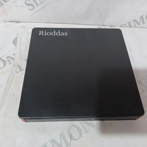 BOXED RIODDAS EXTERNAL DVD/CD DRIVE