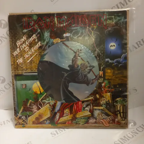 IRON MAIDEN VIYNL IN PLASTIC SLEEVE 