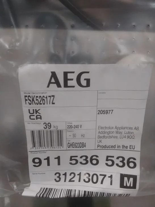 AEG FSK52617Z BUILT IN DISHWASHER RRP £575.00