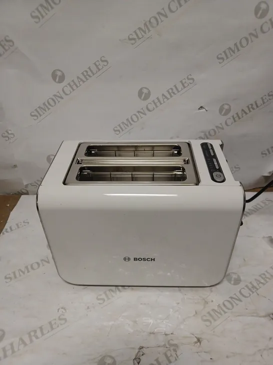 BOSCH STYLINE 2-SLOT STAINLESS STEEL TOASTER - WHITE