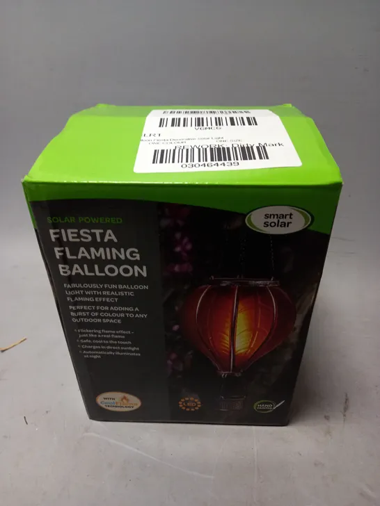 BALLOON FIESTA DECORATIVE SOLAR LIGHT RRP £19.99