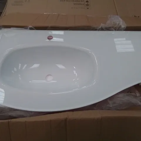 BOXED ORTA WINGED GLASS BASIN 104 X 51CM