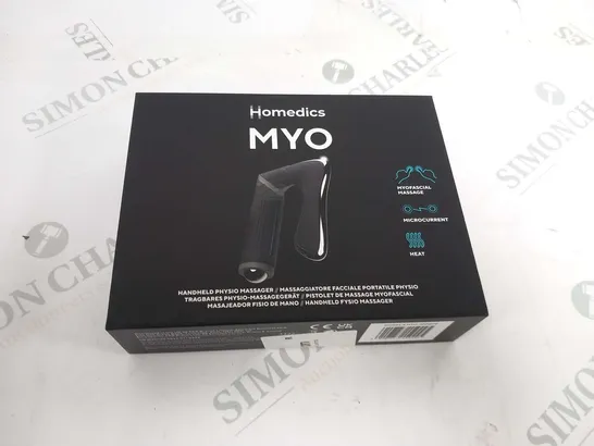 BRAND NEW BOXED HOMEDICS MYO HANDHELD PHYSIO MASSAGER 