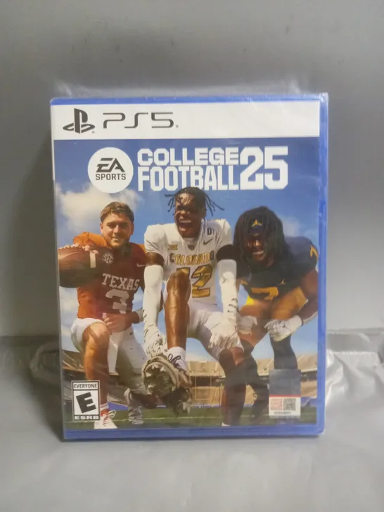 SEALED EA SPORTS COLLEGE FOOTBALL 25 FOR PS5