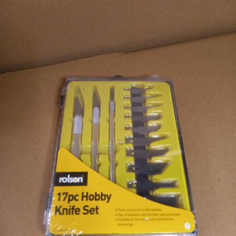 17PC HOBBY KNIFE SET