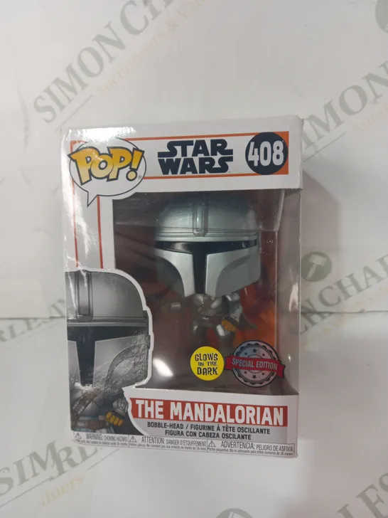 FUNKO POP STAR WARS (408) - THE MANDALORIAN BOBBLE-HEAD