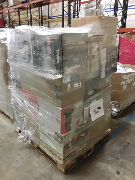 PALLET OF APPROXIMATELY 35 UNPROCESSED RAW RETURN HOUSEHOLD AND ELECTRICAL GOODS TO INCLUDE;