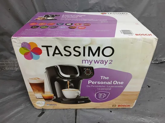 BOXED TASSIMO MY WAY 2 COFFEE MACHINE BOXED  RRP £99.99