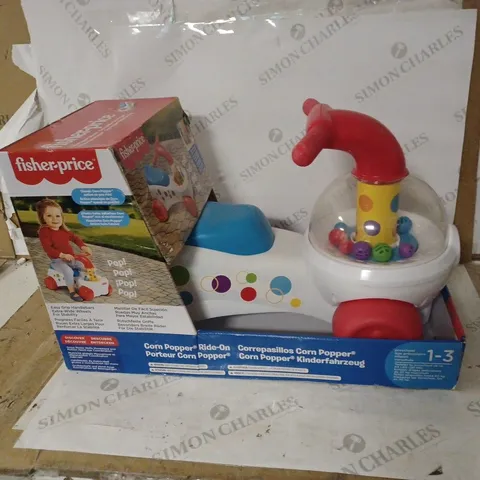 FISHER-PRICE CORN POPPER RIDE ON TODDLER TOY