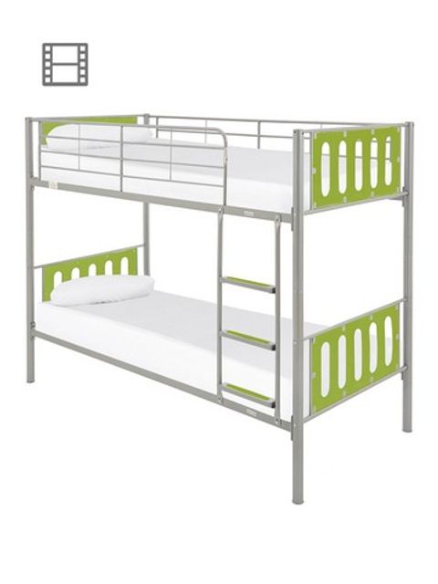 BOXED GRADE 1 CYBER GREEN BUNK BED FRAME (1 BOX)