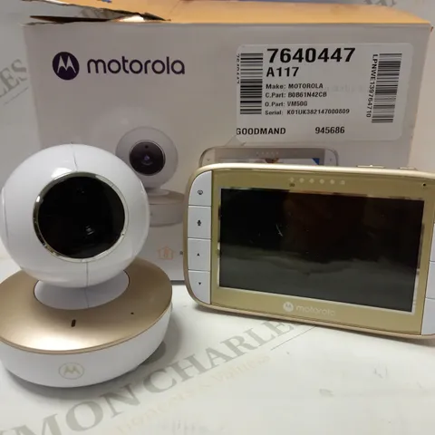 MOTOROLA NURSERY VM50G BABY MONITOR CAMERA