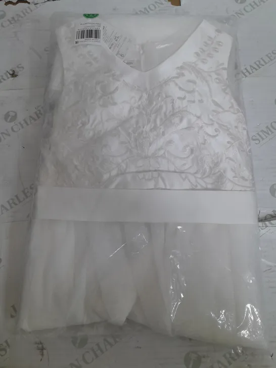 SEALED MONSOON KIDS BRIDAL DRESS IN WHITE - 12-13 YEARS