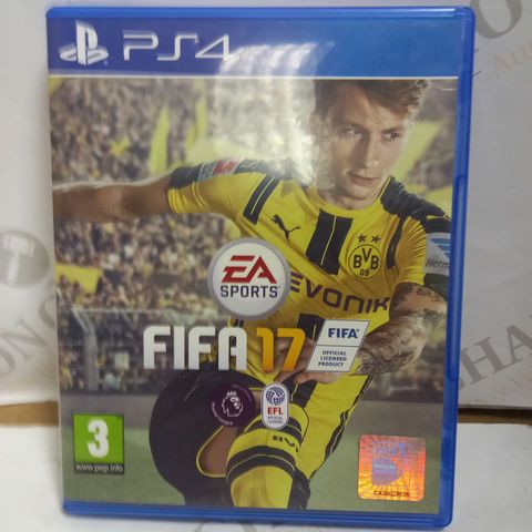 PLAYSTATION 4 FIFA 17 GAME