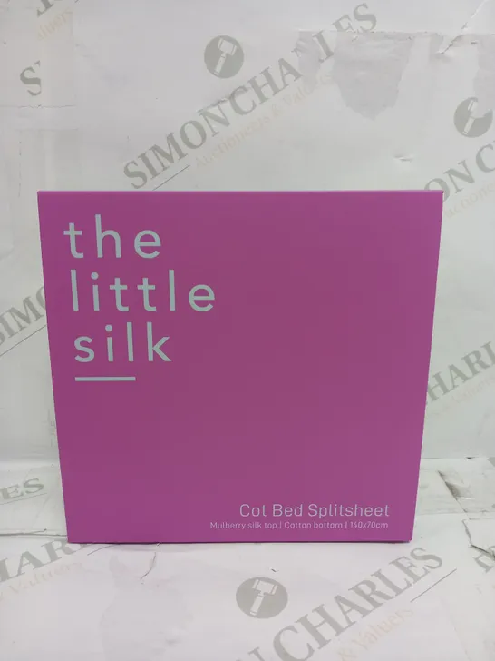 THE LITTLE SILK COT BED SPLITSHEET