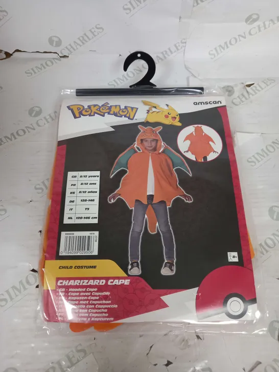 POKEMON CHARIZARD CAPE - SIZE 8-12YEARS