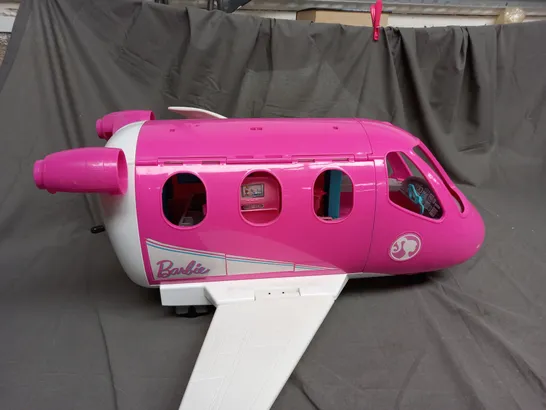 BARBIE AEROPLANE WITH ACCESSORIES