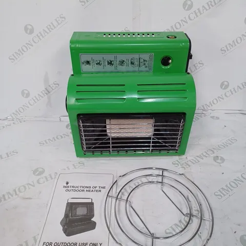 FRONTIER PORTABLE OUTDOOR GAS HEATER 1.3KW