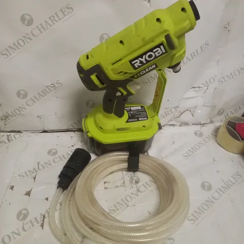 RYOBI 18V ONE+ CORDLESS EZCLEAN POWER WASHER