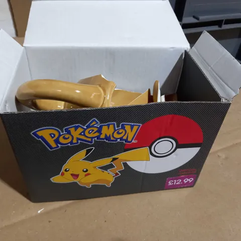 POKEMON 3D PIKACHU MUG BROKEN 