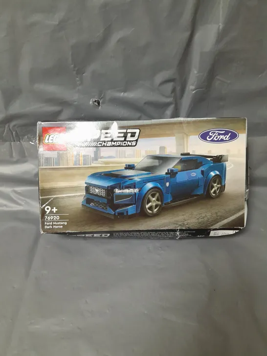 LEGO SPEED CHAMPIONS FORD MUSTANG DARK HORSE SPORTS CAR  RRP £39.99