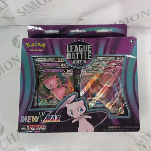 POKÉMON TRAING CARD GAME MEW VMAX LEAGUE BATTLE DECK