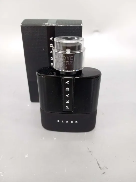 BOXED PRADA BLACK LUNA ROSSA EAU DE PARFUM 50ML