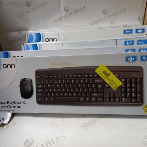 LOT OF 5 ASSORTED ONN KEYBOARDS 