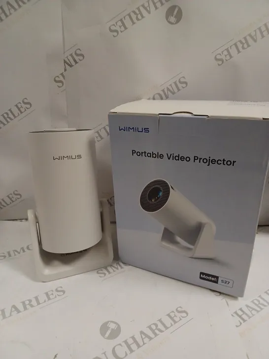 BOXED WIMIUS PORTABLE VIDEO PROJECTOR 