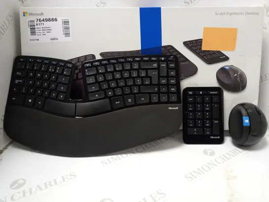 MICROSOFT SCULPT ERGONOMIC DESKTOP KEYBOARD