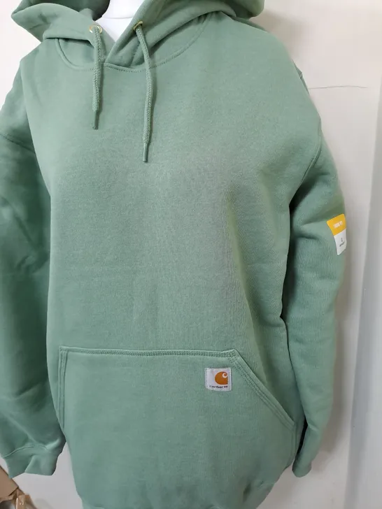 CARHARTT KHAKI HOODIE SIZE L