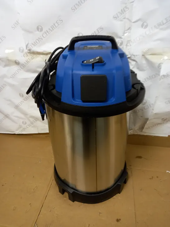 HYUNDAI WET AND DRY VACUUM CLEANER 30L 1400W INDUSTRIAL VACUUM CLEANER