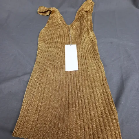 ARKET GOLDEN STRECH TOP - SMALL