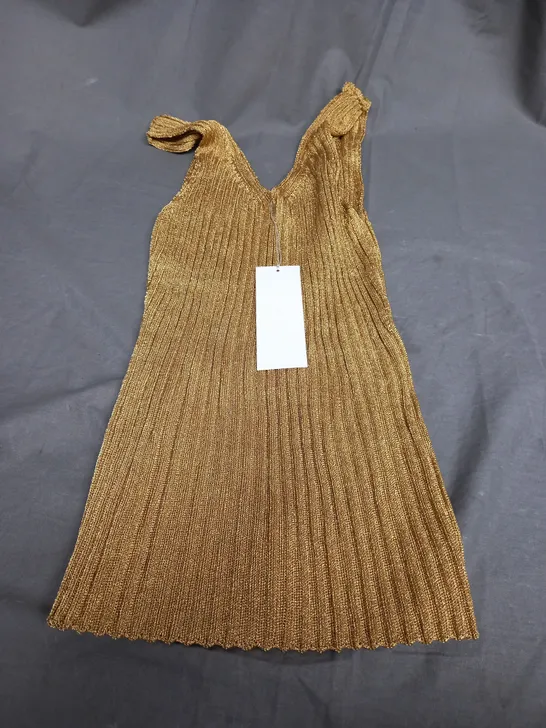 ARKET GOLDEN STRECH TOP - SMALL