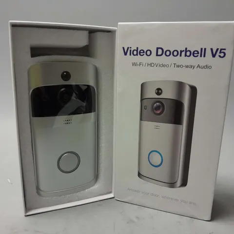 BOXED HD WI-FI VIDEO DOORBELL V5